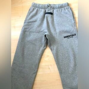 Kids Essentials Fear of God Dark Oatmeal Lounge Sweatpants